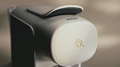 L'OR Barista Alessi kapselikone 4071587 (valkoinen)