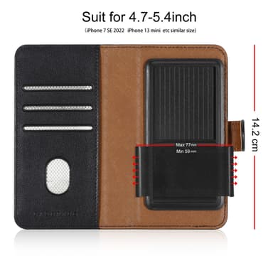 Sony Xperia M Suojakuori Lompakkokotelo Case Cover