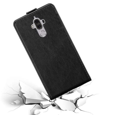 Huawei MATE 9 Suojakuori Lompakkokotelo (Musta)