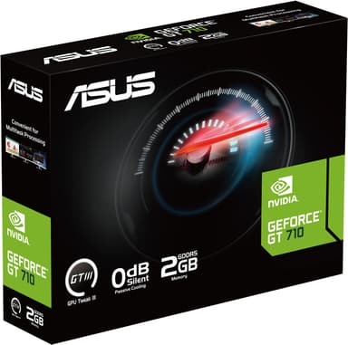 Asus GeForce GT710 näytönohjain (2 GB GDDR5)