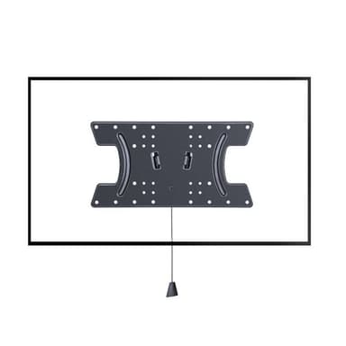 Kiinteä seinäteline 32-65"" max 30kg