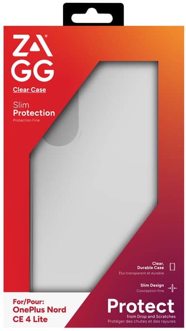 Zagg OnePlus Nord CE 4 Lite kirkas suojakuori