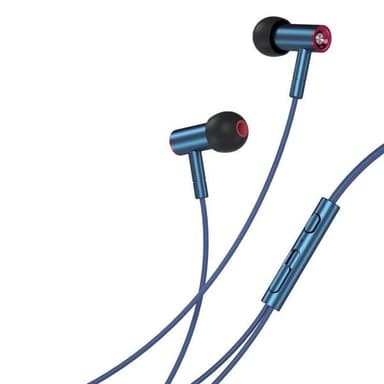 XO In-Ear-kuulokkeet mikrofonilla ja 3,5 mm:n liittimellä - Sininen
