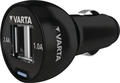 Autolaturi 2-Ulostuloa 3.4 A USB Musta