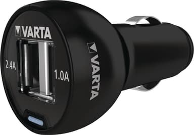 Autolaturi 2-Ulostuloa 3.4 A USB Musta