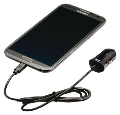 Autolaturi 2.1 A Micro USB Musta