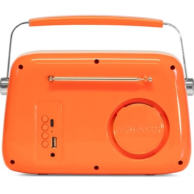 Madison Radio Bluetooth Retro ja FM (oranssi)