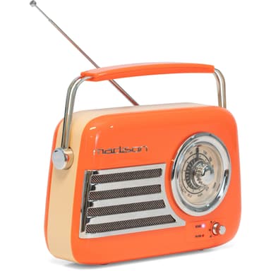 Madison Radio Bluetooth Retro ja FM (oranssi)