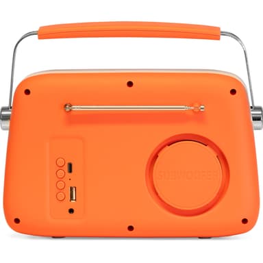 Madison Radio Bluetooth Retro ja FM (Matt Orange)