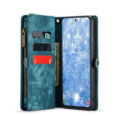 CaseMe puhelimenkotelo 008 8-kortti Samsung Galaxy S24 FE - Sininen