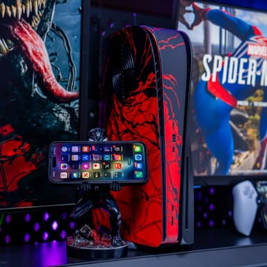 Cable Guys Symbiote Spider-Man pidikefiguuri älypuhelimelle/ohjaimelle