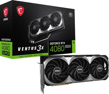 MSI GeForce RTX™ 4080 SUPER 16G VENTUS 3X OC näytönohjain