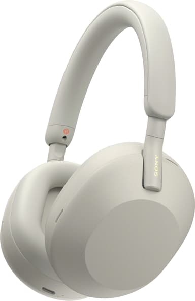 Sony WH-1000XM5 langattomat around-ear kuulokkeet (valkoinen)