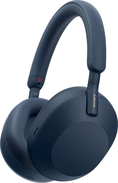 Sony WH-1000XM5 langattomat around-ear kuulokkeet (Midnight Blue)