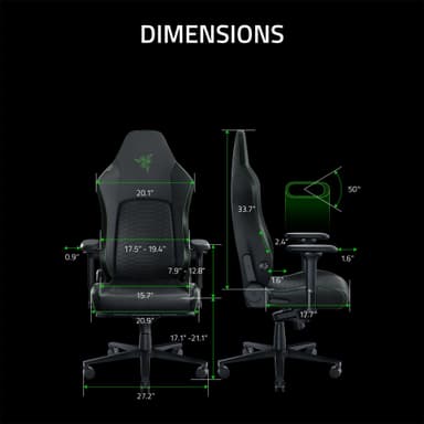 Razer Iskur V2 pelituoli (vihreä)