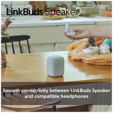 Sony LinkBuds langaton kannettava kaiutin (vaaleanharmaa)