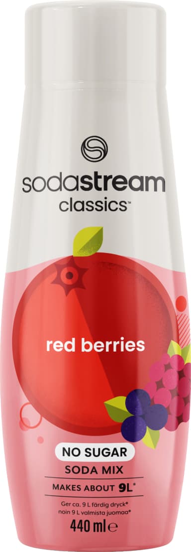 Sodastream Fruits punaiset marjat  juomatiiviste