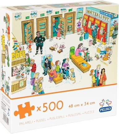 Peliko Tatu ja Patu -palapeli, 500 palaa