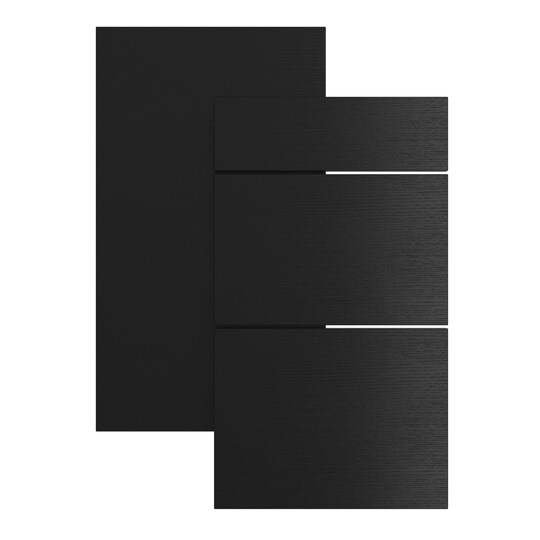 Epoq Edge ylälaatikkopaneeli 100x35 (Black Ash)