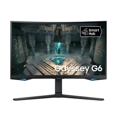 Samsung Odyssey Smart G6 LS27BG650 27" kaareva pelinäyttö