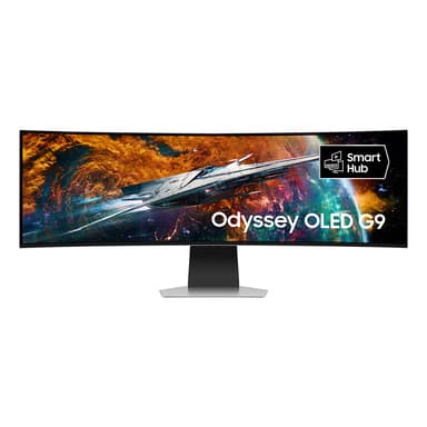 Samsung Odyssey G9 S49CG950S 49" OLED kaareva pelinäyttö
