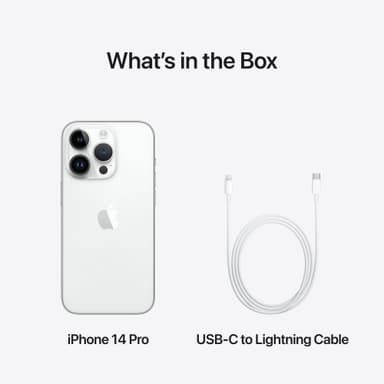 iPhone 14 Pro – 5G älypuhelin 1 TB (hopea)