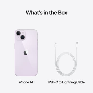 iPhone 14 – 5G älypuhelin 128 GB (violetti)