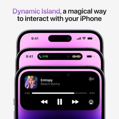 iPhone 14 Pro – 5G älypuhelin 128 GB (tähtimusta)