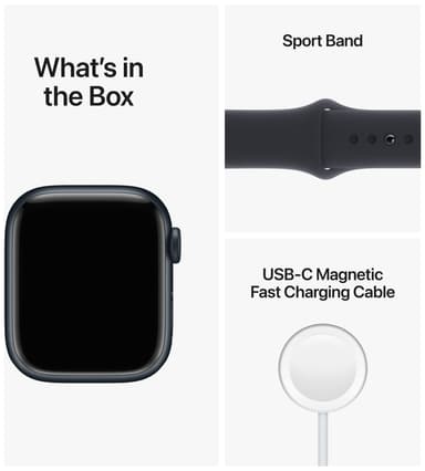 Apple Watch Series 8 41mm Cellular (kesk. alu. / kesk. Sport-ranneke)