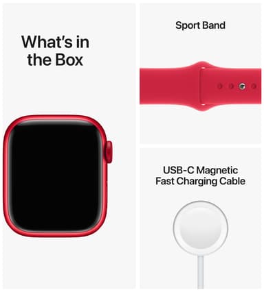 Apple Watch Series 8 41mm Cellular (PROD. RED alu. / PROD. RED Sport)