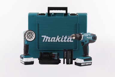 Makita DF457DWLX1 akkuporakone 18 V 1,5 Ah
