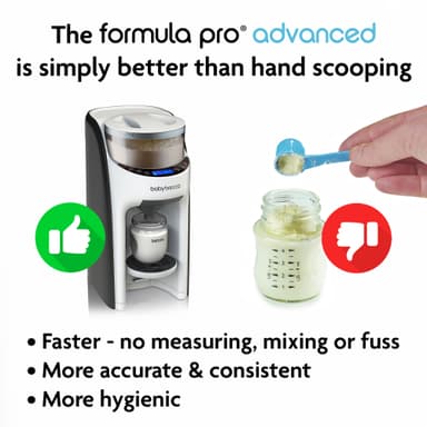 Baby Brezza Formula Pro Advanced maidonkorvikkeen valmistin FRP0046EU