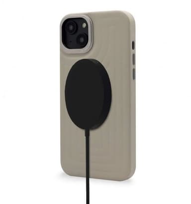Decoded iPhone 14 Plus Kuori Leather Embossed Backcover Clay