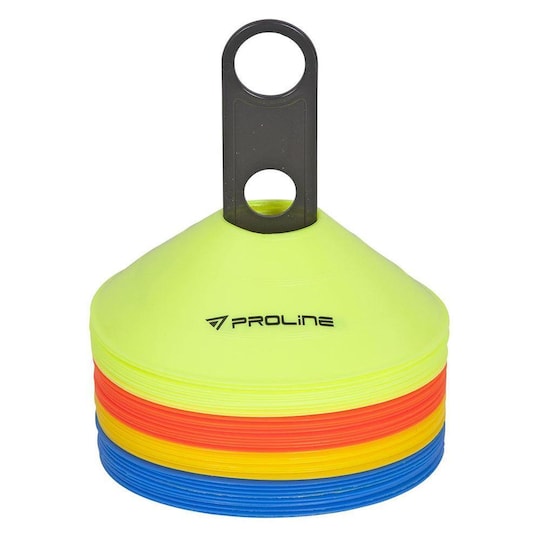 PROLINE Disc Cones Set 40-packet, Jalkapallo tekniikkaharjoittelu