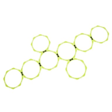 PROLINE Agility Square Rings set, Jalkapallo tekniikkaharjoittelu