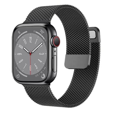 Milanese Rannekoru Apple Watch 8 (41mm) - Musta