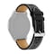 SKALO Ranneke nahkaa Samsung Watch 4 Classic 46mm - Musta