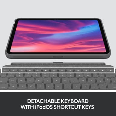 Logitech Combo Touch iPad 10,9" näppäimistökotelo