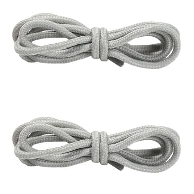 INF Pyöreät kengännauhat 5 paria Harmaa 4 mm/1.5 m