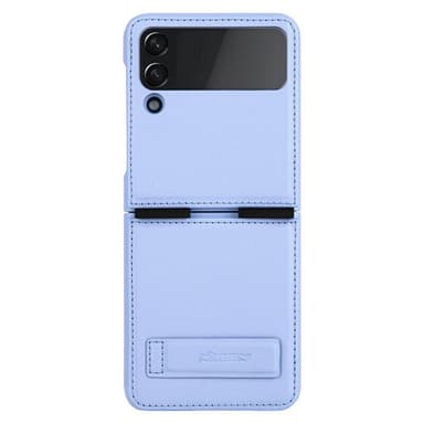 Nillkin Qin Vegaaninen Nahka Kuori Samsung Galaxy Z Flip 4 - Laventeli