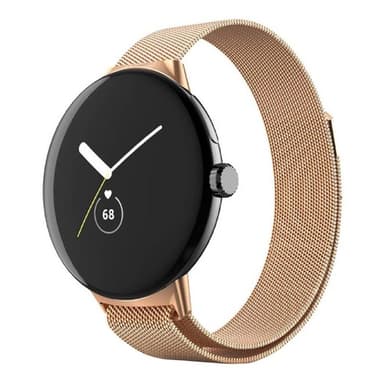 Milanese Rannekoru Google Pixel Watch - Ruusu