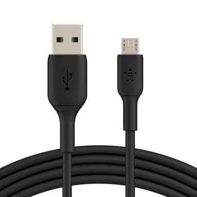 Belkin USB-A - MicroUSB, musta (1m)