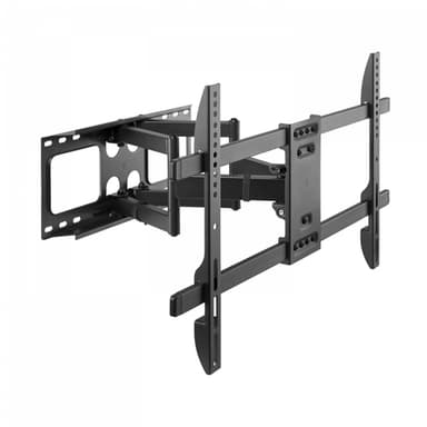V7 WM1FM80, 200 x 200 mm, 600 x 400 mm, -15 - 5°, -60 - 60°, Stål, Svart