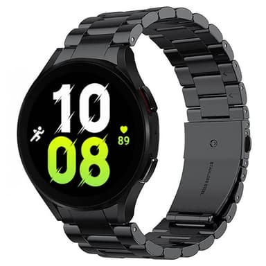Rannekoru RSF Terästä No-Gap Samsung Galaxy Watch 5 (44mm) - Musta