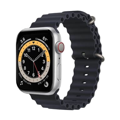 RIB Urheiluranneke Apple Watch 6 (44mm) - Musta