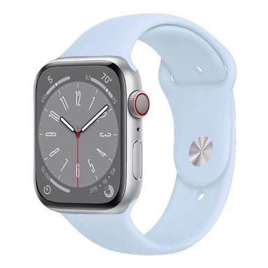 Urheiluranneke Apple Watch 8 (45mm) - Vaaleansininen