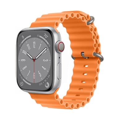 RIB Urheiluranneke Apple Watch 8 (41mm) - Oranssi
