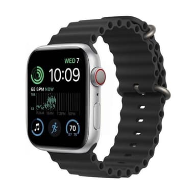 RIB Urheiluranneke Apple Watch SE 2022 (40mm) - Musta