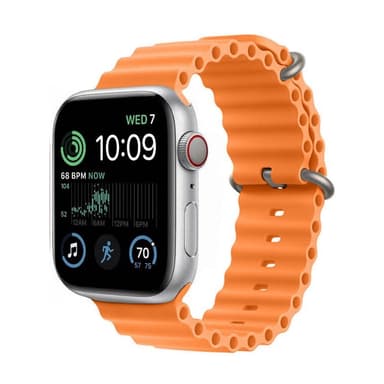 RIB Urheiluranneke Apple Watch SE 2022 (40mm) - Oranssi