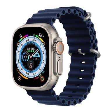 RIB Urheiluranneke Apple Watch Ultra (49mm) - Tummansininen